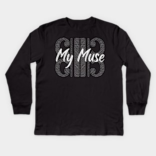 My muse double Key Kids Long Sleeve T-Shirt